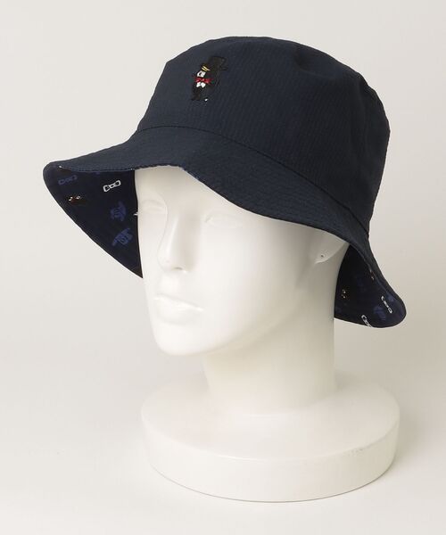 MUNSINGWEAR(マンシングウェア)の「【70周年記念】TAROUT 70周年限定総柄プリントリバーシブルバケットハット(ハット・メンズ・ネイビー/ホワイト・M/L)」の20枚目の写真