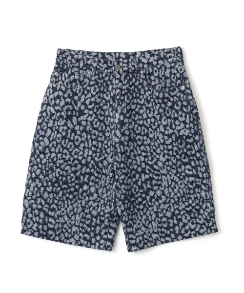 atmos(アトモス)の「atmos Leopard Pattern Baggy Shorts / アトモス レオパード パターン バギー ショーツ(デニムパンツ・メンズ・ブラック/カーキ/ブルー・M/L/XL/XXL)」の4枚目の写真