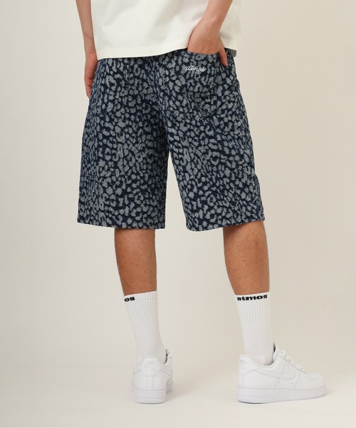 atmos(アトモス)の「atmos Leopard Pattern Baggy Shorts / アトモス レオパード パターン バギー ショーツ(デニムパンツ・メンズ・ブラック/カーキ/ブルー・M/L/XL/XXL)」の9枚目の写真
