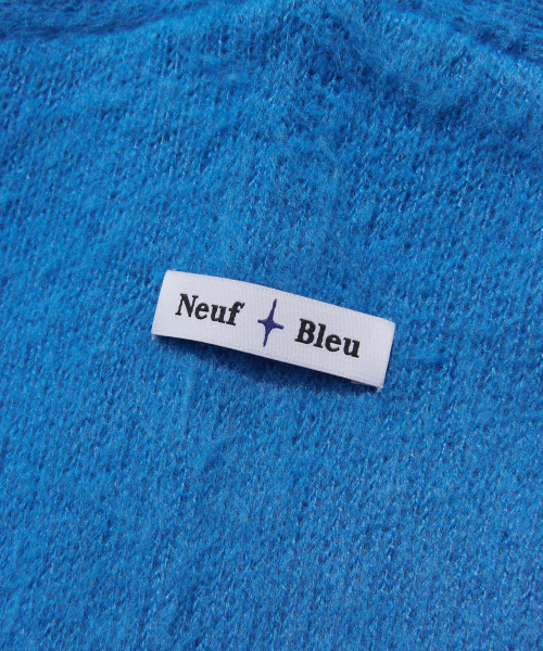 NEUFETBLEU(ヌフエブル)の「NEB mohair knit sweater (ocean blue)(ニット/セーター・メンズ・その他・FREE)」の3枚目の写真