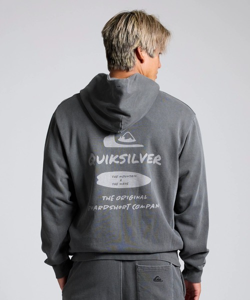 Quiksilver(クイックシルバー)の「QUIKSILVER メンズ/ユニセックス PG HAND DRAWN PK パーカー 【2026年春夏モデル】/クイックシルバーバックプリントプルオーバーパーカー・フーディー(セットアップ対応可)(パーカー・メンズ・ブラック/ベージュ・LARGE/MEDIUM/X-LARGE)」の3枚目の写真