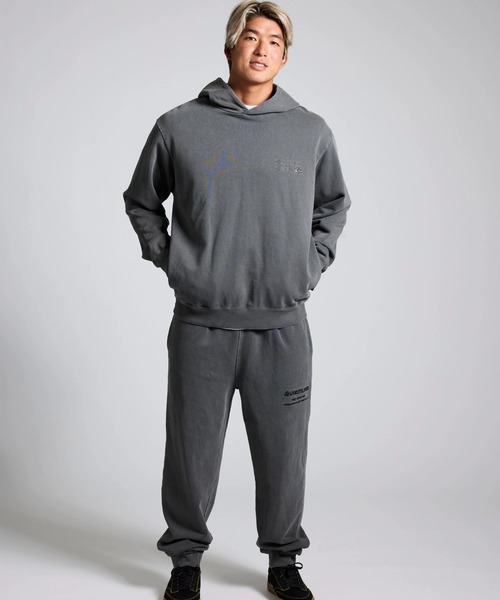 Quiksilver(クイックシルバー)の「QUIKSILVER メンズ/ユニセックス PG HAND DRAWN PK パーカー 【2026年春夏モデル】/クイックシルバーバックプリントプルオーバーパーカー・フーディー(セットアップ対応可)(パーカー・メンズ・ブラック/ベージュ・LARGE/MEDIUM/X-LARGE)」の6枚目の写真