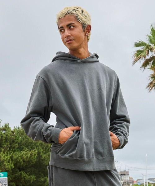 Quiksilver(クイックシルバー)の「QUIKSILVER メンズ/ユニセックス PG HAND DRAWN PK パーカー 【2026年春夏モデル】/クイックシルバーバックプリントプルオーバーパーカー・フーディー(セットアップ対応可)(パーカー・メンズ・ブラック/ベージュ・LARGE/MEDIUM/X-LARGE)」の10枚目の写真