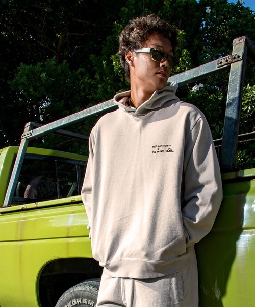 Quiksilver(クイックシルバー)の「QUIKSILVER メンズ/ユニセックス PG HAND DRAWN PK パーカー 【2026年春夏モデル】/クイックシルバーバックプリントプルオーバーパーカー・フーディー(セットアップ対応可)(パーカー・メンズ・ブラック/ベージュ・LARGE/MEDIUM/X-LARGE)」の16枚目の写真