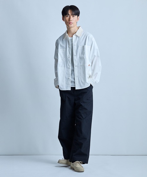 UNION STATION（ユニオンステーション）の「【UNIVERSAL OVERALL】別注カバーオール（ブルゾン・メンズ・ホワイト/ブルー・M/L）」の11枚目の写真