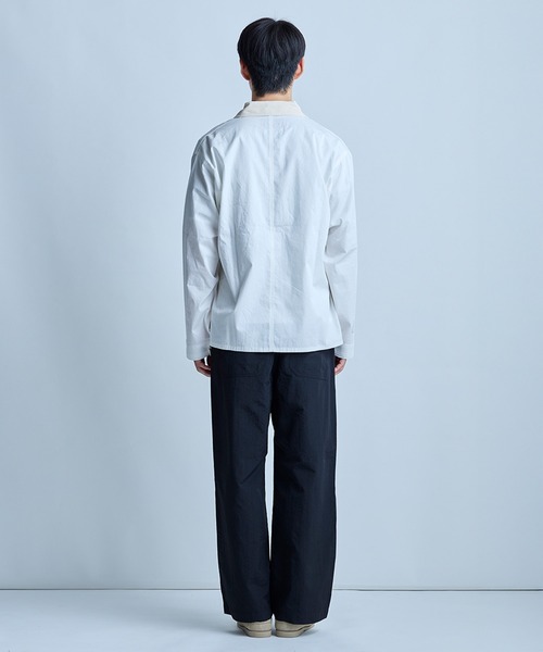 UNION STATION（ユニオンステーション）の「【UNIVERSAL OVERALL】別注カバーオール（ブルゾン・メンズ・ホワイト/ブルー・M/L）」の13枚目の写真