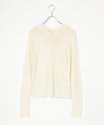 notch.（ノッチ）の「シアーフーディロンT（Tシャツ/カットソー）」