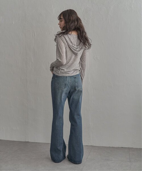 notch.(ノッチ)の「シアーフーディロンT(Tシャツ/カットソー・レディース・ライトパープル/アイボリー/グレー・M)」の16枚目の写真