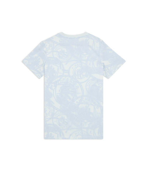 PUMA(プーマ)の「PUMA プーマ メンズ マンチェスターシティ フットボールカルチャー AOP 半袖(Tシャツ/カットソー・メンズ・ブラック/ブルー系その他・LARGE/MEDIUM/X-SMALL/X-LARGE/SMALL)」の6枚目の写真