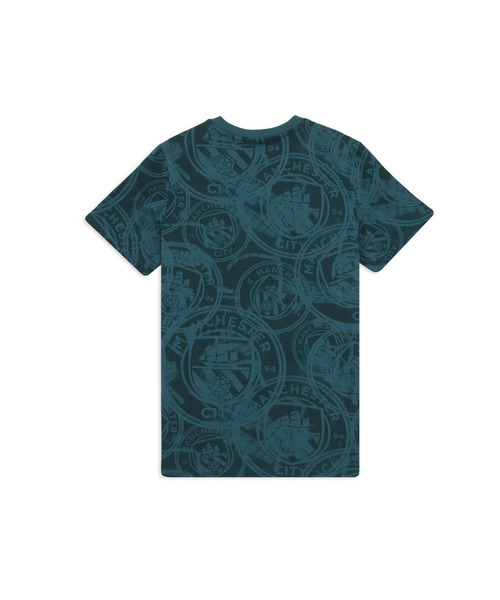 PUMA(プーマ)の「PUMA プーマ メンズ マンチェスターシティ フットボールカルチャー AOP 半袖(Tシャツ/カットソー・メンズ・ブラック/ブルー系その他・LARGE/MEDIUM/X-SMALL/X-LARGE/SMALL)」の14枚目の写真