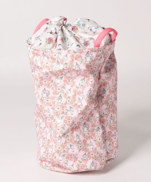 Cath Kidston（キャスキッドソン）の「ムーミン ランドリーバッグ（ランドリーグッズ・レディース・ピンク・FREE）」の4枚目の写真