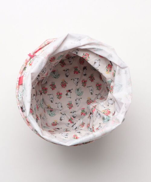 Cath Kidston（キャスキッドソン）の「ムーミン ランドリーバッグ（ランドリーグッズ・レディース・ピンク・FREE）」の5枚目の写真