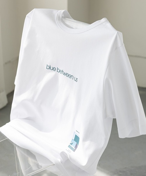 GLOBAL WORK(グローバルワーク)の「リッチクリーンTシャツ/半袖プリント/636394(Tシャツ/カットソー・メンズ・ホワイト系5/チャコールグレー/グレー系9/ホワイト系2/グレイッシュベージュ/ホワイト系4/ホワイト系6/グリーン/ホワイト系7/ネイビー/ダークブルー/グレー系その他3/ボルドー・SMALL/MEDIUM/LARGE/X-LARGE)」の3枚目の写真