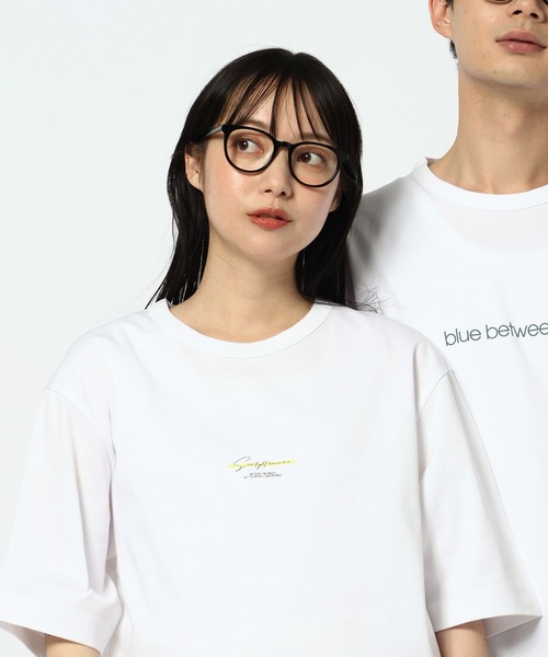 GLOBAL WORK(グローバルワーク)の「リッチクリーンTシャツ/半袖プリント/636394(Tシャツ/カットソー・メンズ・ホワイト系5/チャコールグレー/グレー系9/ホワイト系2/グレイッシュベージュ/ホワイト系4/ホワイト系6/グリーン/ホワイト系7/ネイビー/ダークブルー/グレー系その他3/ボルドー・SMALL/MEDIUM/LARGE/X-LARGE)」の4枚目の写真