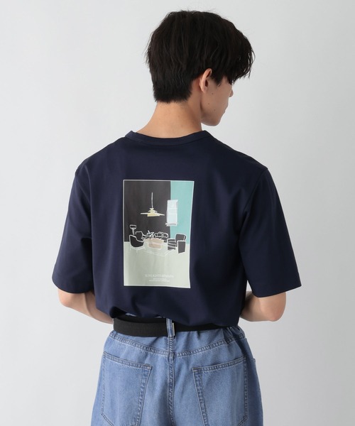 GLOBAL WORK(グローバルワーク)の「リッチクリーンTシャツ/半袖プリント/636394(Tシャツ/カットソー・メンズ・ホワイト系5/チャコールグレー/グレー系9/ホワイト系2/グレイッシュベージュ/ホワイト系4/ホワイト系6/グリーン/ホワイト系7/ネイビー/ダークブルー/グレー系その他3/ボルドー・SMALL/MEDIUM/LARGE/X-LARGE)」の12枚目の写真
