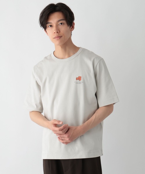 リッチクリーンTシャツ/半袖プリント/636394（Tシャツ/カットソー