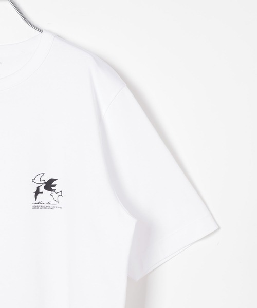 GLOBAL WORK(グローバルワーク)の「リッチクリーンTシャツ/半袖プリント/636394(Tシャツ/カットソー・メンズ・ホワイト系5/チャコールグレー/グレー系9/ホワイト系2/グレイッシュベージュ/ホワイト系4/ホワイト系6/グリーン/ホワイト系7/ネイビー/ダークブルー/グレー系その他3/ボルドー・SMALL/MEDIUM/LARGE/X-LARGE)」の21枚目の写真