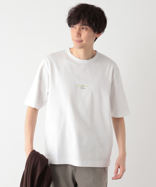 WET LEG アートワーク Tシャツ クリーム色 Mサイズ リッチクリーンTシャツ/半袖プリント/636394（Tシャツ/カットソー