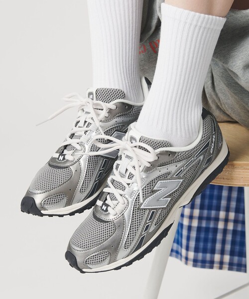 NEW BALANCE（ニューバランス）の「＜New Balance＞U204L スニーカー（スニーカー・レディース・シルバー/パープル・22.5cm/23.5cm/23cm/24.5cm/24cm/25cm）」の5枚目の写真