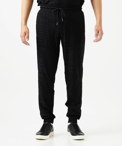 MICHEL KLEIN HOMME   （ミッシェルクランオム）の「【セットアップ】ジャカードリラックスパンツ（その他パンツ・メンズ・ブラック/ホワイト・MEDIUM/LARGE/X-LARGE）」の13枚目の写真