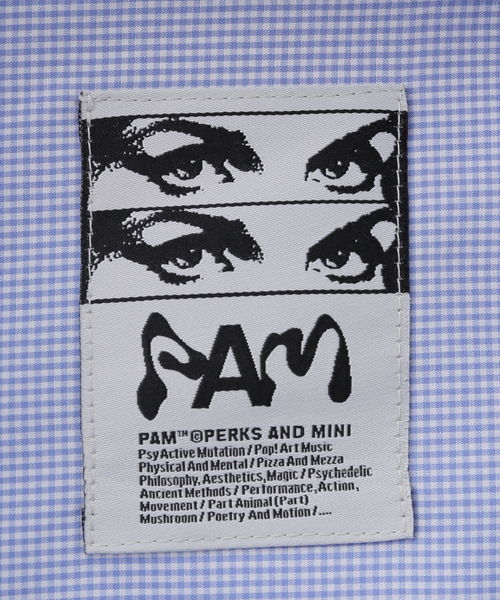 PULP/417EDIFICE(パルプフォーワンセブンエディフィス)の「P.A.M. / パークスアンドミニ ALIEN KISS GINGHAM SHIRT(シャツ/ブラウス・レディース・ブルー系その他・SMALL)」の6枚目の写真