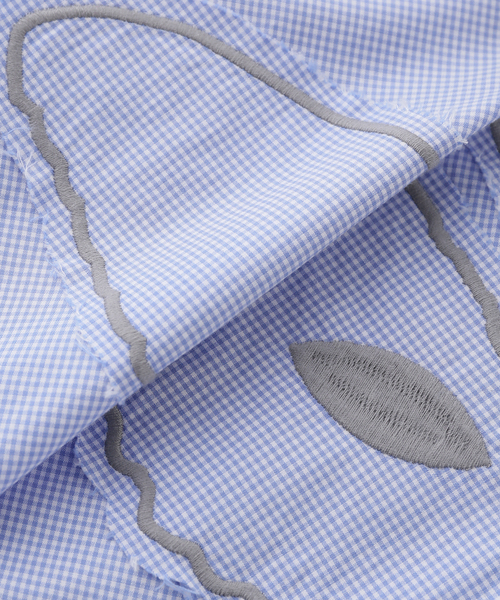 PULP/417EDIFICE(パルプフォーワンセブンエディフィス)の「P.A.M. / パークスアンドミニ ALIEN KISS GINGHAM SHIRT(シャツ/ブラウス・レディース・ブルー系その他・SMALL)」の8枚目の写真