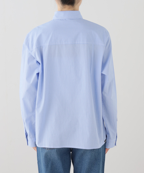 PULP/417EDIFICE(パルプフォーワンセブンエディフィス)の「P.A.M. / パークスアンドミニ ALIEN KISS GINGHAM SHIRT(シャツ/ブラウス・レディース・ブルー系その他・SMALL)」の11枚目の写真