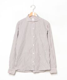 TAKEO KIKUCHI（タケオキクチ）の「ストライプ柄長袖シャツ（シャツ/ブラウス）」