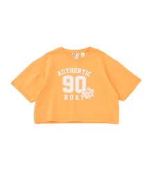 ROXY（ロキシー）の「ROXY キッズ MINI AUTHENTIC ROXY Tシャツ 【2026年春夏モデル】/ロキシーキッズショート丈半袖Tシャツ（Tシャツ/カットソー）」
