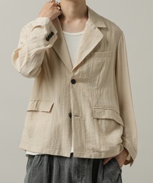 Casper John（キャスパージョン）の「Sheer tailored jacket/シアーテーラードジャケット（テーラードジャケット）」