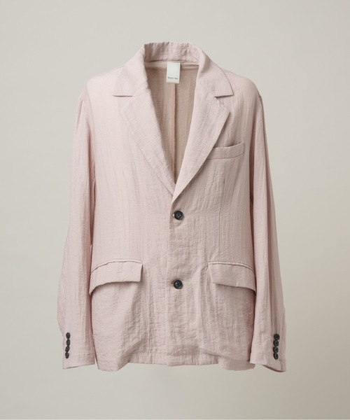 CASPER JOHN（キャスパージョン）の「Sheer tailored jacket/シアーテーラードジャケット（テーラードジャケット・メンズ・ブラック/ネイビー/ピンク/ミント/アイボリー・LARGE/MEDIUM/SMALL/X-SMALL）」の22枚目の写真