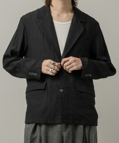 CASPER JOHN（キャスパージョン）の「Sheer tailored jacket/シアー