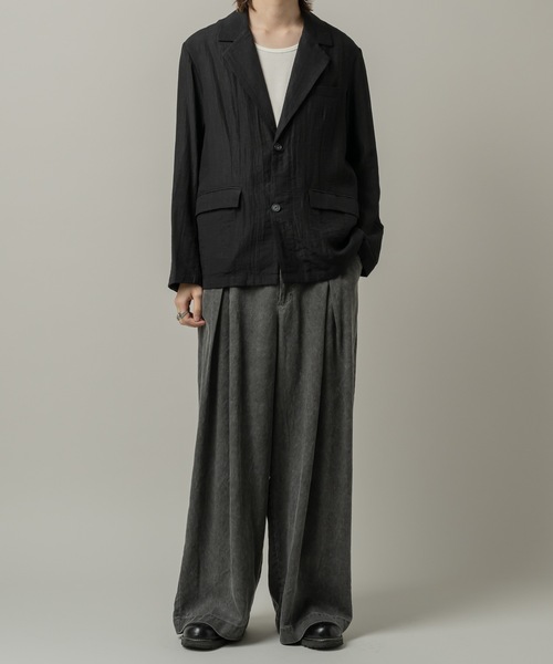 Sheer tailored jacket/シアーテーラードジャケット（テーラード