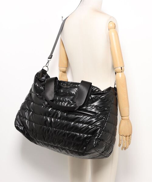 almo(アルモ)の「【Bls】【ZA】【Bling Leads】ヨガバッグ フィットネス 大容量(BL)(トートバッグ・レディース・シルバー/ゴールド/ブルー/ブラック・FREE)」の12枚目の写真