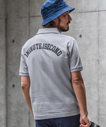 1minute 1second（ワンミニットワンセカンド）の「mhs2566-print & metal stone polo shirt ポロシャツ(1M26N280)（ポロシャツ）」