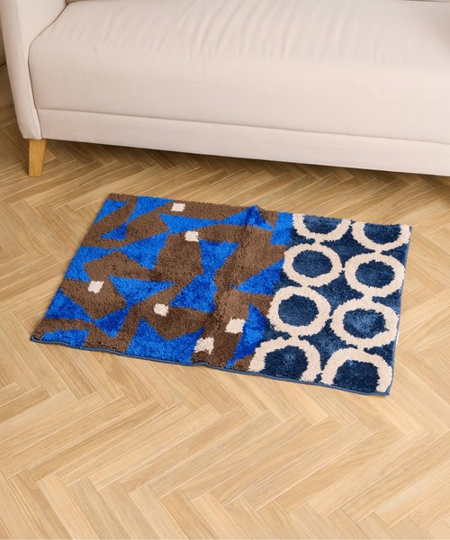 echino / エチノ 】Shaggy Rug Mat シャギーラグマット 玄関マット