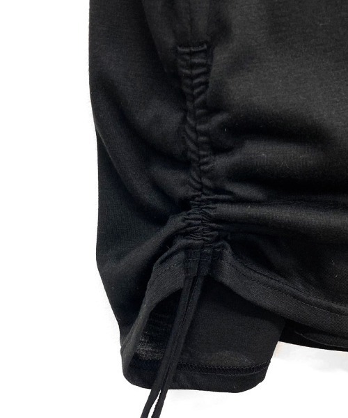 Bernings Sho(バーニングショー)の「『Bernings Sho/バーニングショー』透かしニット5分袖&アシンメトリータンク(ニット/セーター・メンズ・ホワイト/ブラック・M/L/XL)」の19枚目の写真