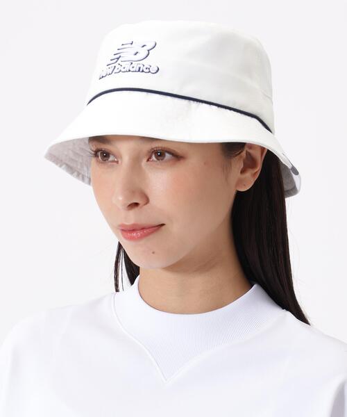 New Balance Golf（ニューバランスゴルフ）の「【new balance golf】ＢＵＣＫＥＴ　ＨＡＴ（ハット・レディース・ネイビー/ホワイト/ブルー系その他2・FREE）」の2枚目の写真