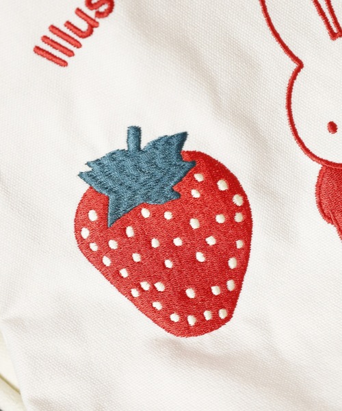 Miffy( ミッフィー)の「miffy ミッフィー トートバッグ 刺繍(トートバッグ・レディース・ホワイト系1/ホワイト系2・FREE)」の8枚目の写真