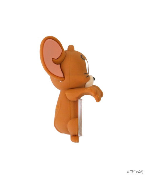 Tom&Jerry(トムアンドジェリー)の「【公式】トムとジェリー ひょっとも(スマホグッズ・レディース・ライトグレー/ブラウン・FREE)」の13枚目の写真