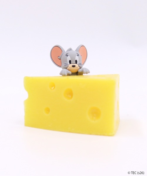 Tom&Jerry(トムアンドジェリー)の「【公式】トムとジェリー ひょっとも(スマホグッズ・レディース・ライトグレー/ブラウン・FREE)」の9枚目の写真