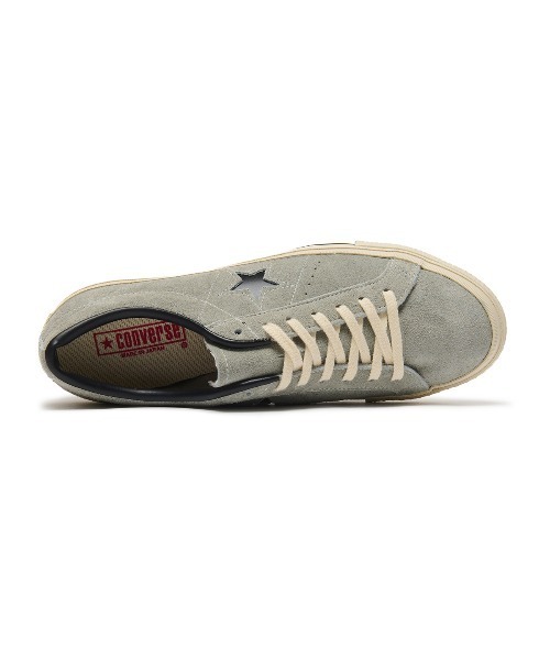CONVERSE(コンバース)の「CONVERSE ONE STAR J SUEDE(コンバース ワンスター J スエード)(スニーカー・メンズ・グレー系・23cm/23.5cm/24cm/24.5cm/25.5cm/26cm/26.5cm/27cm/27.5cm/28cm/29cm)」の5枚目の写真