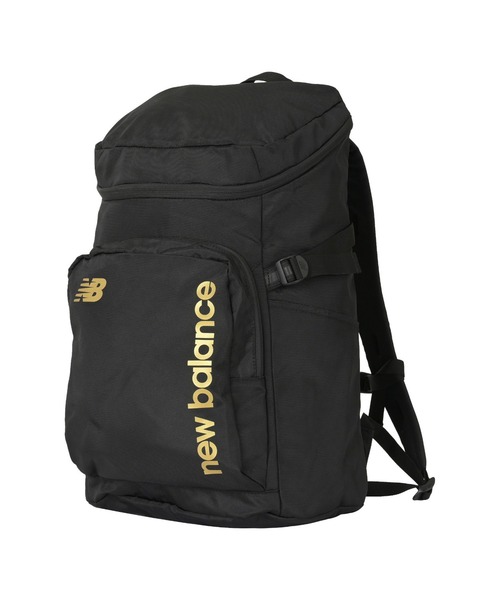 NEW BALANCE(ニューバランス)の「トップローディングバックパック30L(バックパック/リュック・メンズ・ブラック×ゴールド/ブラック×ホワイト・ONE SIZE)」の9枚目の写真