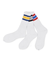 DEAR LAUREL（ディアローレル）の「DEAR LAUREL/ディアローレル ソックス LINE HIGH SOCKS 3足組 DL6S31-2303（ソックス/靴下）」