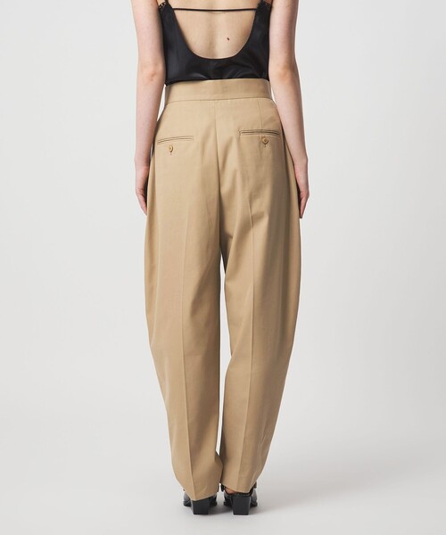 ASTRAET(アストラット)の「<ASTRAET>2タック カーブ ワイドパンツ(その他パンツ・レディース・ブラック/ベージュ・0/2/1)」の8枚目の写真