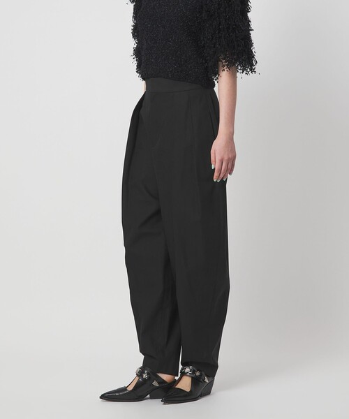 ASTRAET(アストラット)の「<ASTRAET>2タック カーブ ワイドパンツ(その他パンツ・レディース・ブラック/ベージュ・0/2/1)」の12枚目の写真