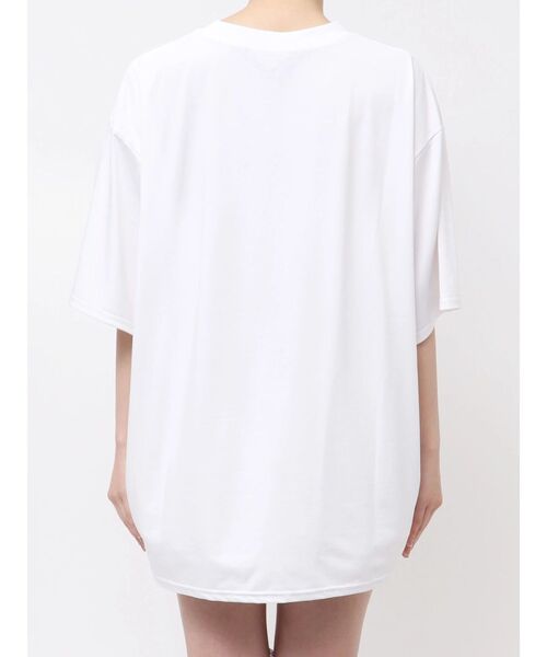 merry jenny（メリージェニー）の「pindot cat tee（Tシャツ/カットソー・レディース・ベージュ/ブラック/オフホワイト・FREE）」の19枚目の写真