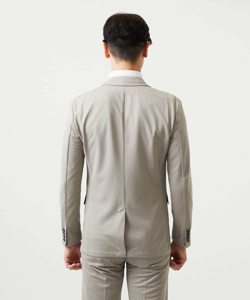 MICHEL KLEIN HOMME (ミッシェルクランオム)の「【セットアップ】メッシュテーラードジャケット(テーラードジャケット・メンズ・ブラック/ベージュ/ネイビー・MEDIUM/LARGE/X-LARGE)」の9枚目の写真