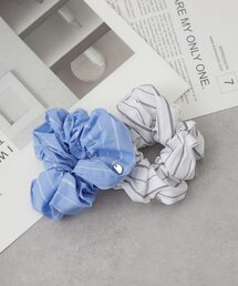 mystic | チャーム付きストライプシュシュ(シュシュ)