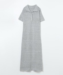 JEANASIS | ミニブークレニットポロワンピース/666037(ワンピース)